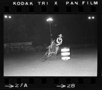 Allene Hickman Barrel racing