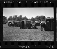 Unidentified Horse trailers