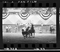 Richard Stowers Calf roping