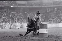 Vickie Adams Barrel racing