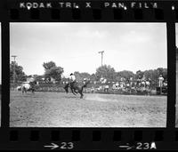 R.L. Scott on Saddle bronc #13