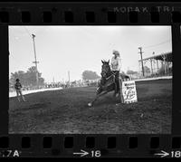 Joyce Suska Barrel racing