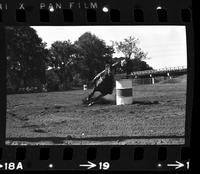 Unidentified Barrel racer