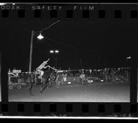 Ed Marshall on Saddle bronc #7