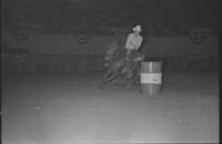 Marge Moffett Barrel racing