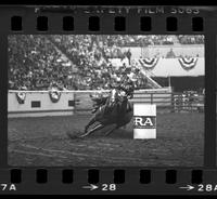 Darla Higgins Barrel racing