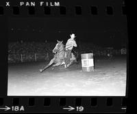 Susan Whyte Barrel racing