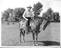 Elmer Moen, Rancher  Vice Pres. of  I.R.A., Arena Director of Ellensburg Rodeo