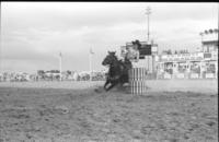 Janice Saunders Barrel racing