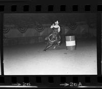 Birdie Criner Barrel racing