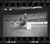 Marilyn Jolly Barrel racing