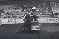 Anna Hughes Barrel racing