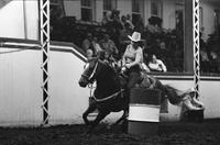 Gail Kizer Barrel racing