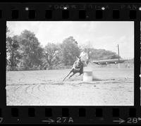 Unidentified Barrel racer