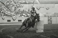 Gail Petska Barrel racing