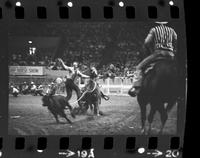 Dick Hoose Calf roping