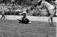 Buddy Geter Calf roping