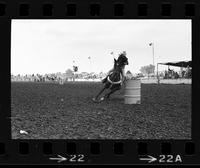 Mary Ann Reeder Barrel racing