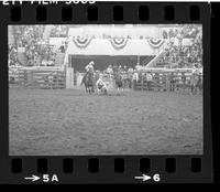 Carl Deaton Steer wrestling