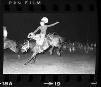 Ike Sankey on Saddle bronc #03