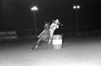 Jean Caldwell Barrel racing