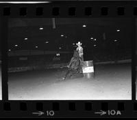 Glenda Packer Barrel racing