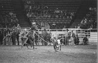 Bronc Rumford Calf roping