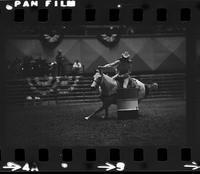 Marge Moffett Barrel racing