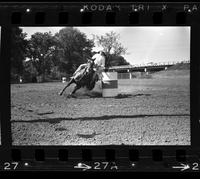 Unidentified Barrel racer