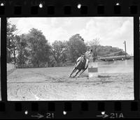 Unidentified Barrel racer