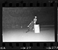 Mildred Farris Barrel racing