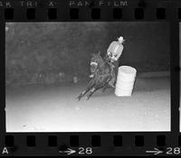 Marilyn King Barrel racing