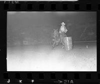 Glenda Packer Barrel racing