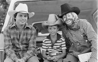 Mike Bandy, Zane Stevenson, & Rodeo Clown Quail Dobbs