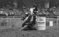 Sue Elliott Barrel racing