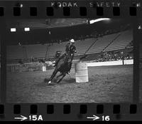 Mildred Farris Barrel racing