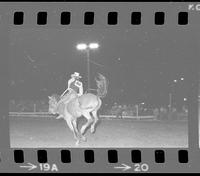 Rick Ashley on Saddle bronc #5X