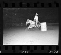 Mararet Young Barrel racing