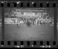 Phil Lyne Calf roping