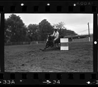 Unidentified Barrel racer