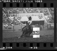 Connie Combs Barrel racing