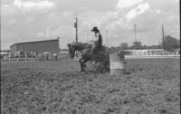 Pam Hartwick Barrel racing