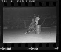 Celia Whitcomb Barrel racing