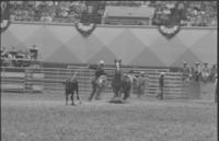 Bob Blandford Calf roping