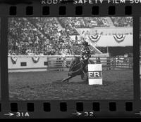 Gail Petska Barrel racing