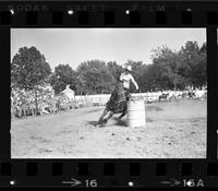 Peggy Austin Barrel racing