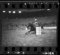 Susan Whyte Barrel racing