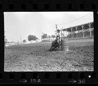 Becky Fullerton Barrel racing