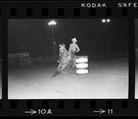 Judy Crosby Barrel racing