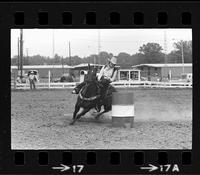 Jan Perryman Barrel racing